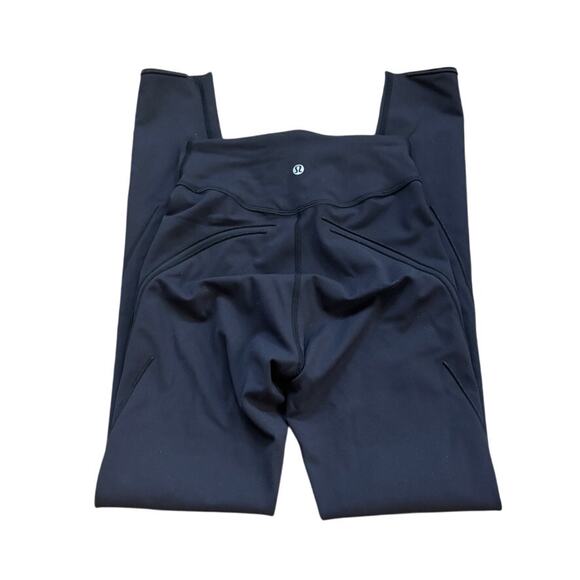 Lululemon Get in Line HR Tight 28" Black Sz 4 - Everlux - Picture 4 of 7